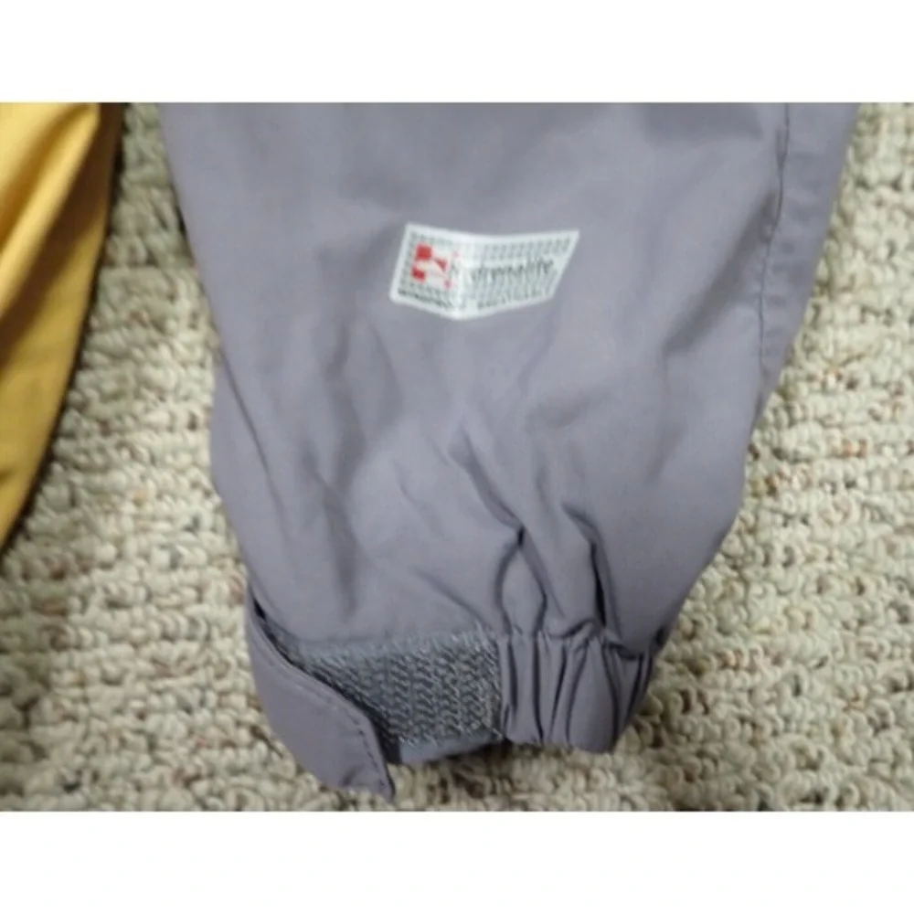 The North‎ Face Hydrenalite Jacket Mens Large Yellow Grey Excellent Windbreaker